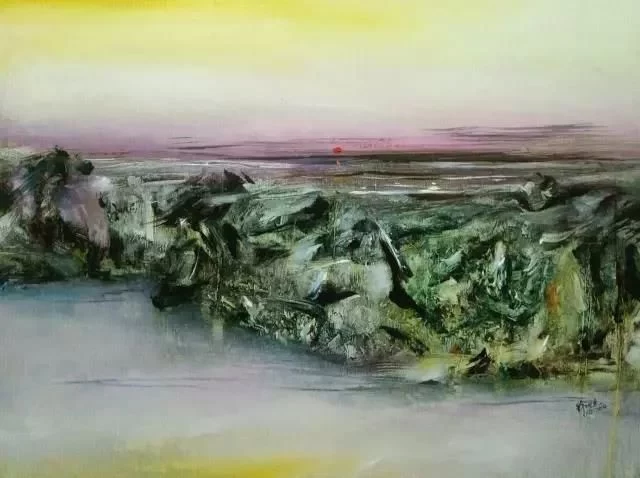 大象无形见真意——徐树立意象油画赏析(图4) 大象无形见真意——徐树立意象油画赏析(图4)