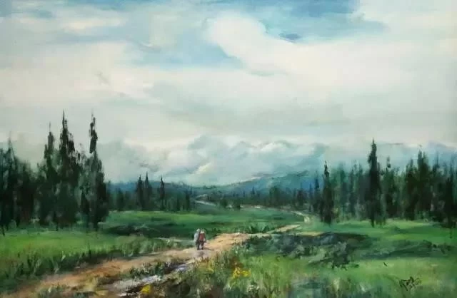 大象无形见真意——徐树立意象油画赏析(图6) 大象无形见真意——徐树立意象油画赏析(图6)