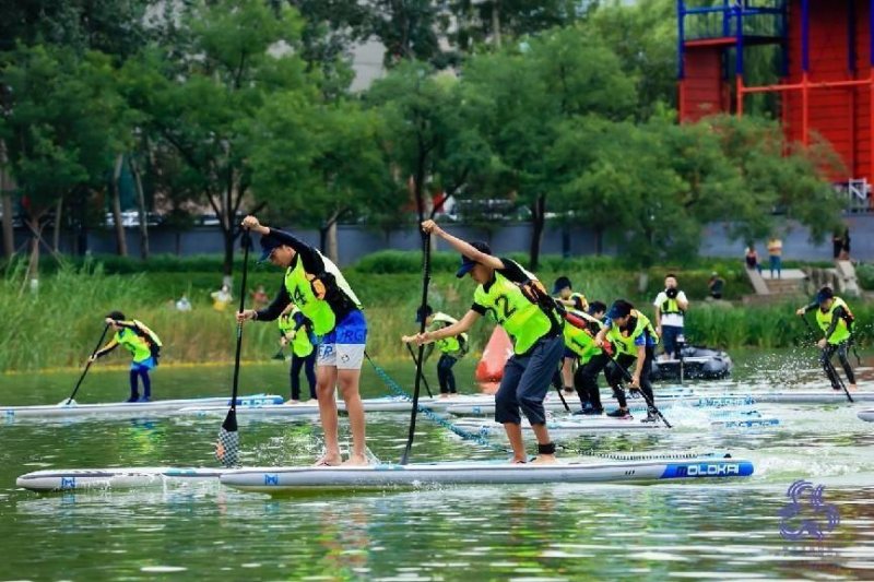 2022紫金杯北京青少年桨板公开赛在北京龙潭中湖公园开赛(图2)