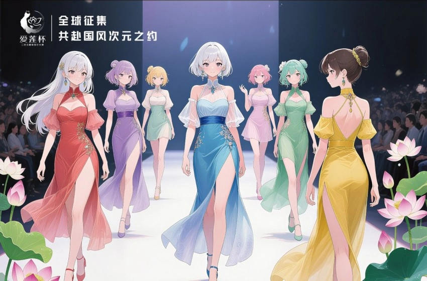 2025首届“爱莲杯”二次元服装设计大赛将于8月17日在江西于都正式启幕(图2) 2025首届“爱莲杯”二次元服装设计大赛将于8月17日在江西于都正式启幕(图2)