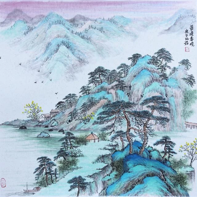 气韵壮阔 大气磅礴——任丽茹绘画作品欣赏(图3)