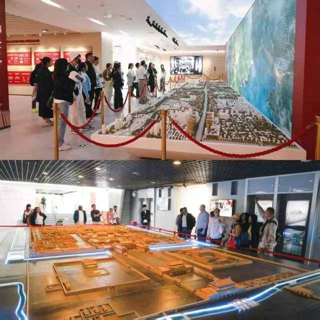 人类命运共同体国际智库论坛嘉宾开启北京中轴线文化体验之旅