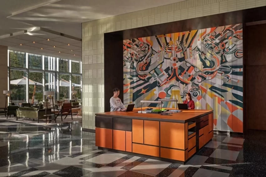 西安凯悦尚萃背后的“艺术之手”：朱剑辰的古都当代转译