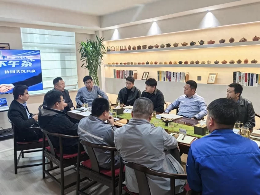 茶香润企心 服务提质效——阿拉善高新区持续打造“政企下午茶”服务品牌