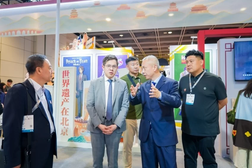 连接全球创意,共绘文博未来——北京市文物局再次亮相香港国际授权展(图4) 连接全球创意,共绘文博未来——北京市文物局再次亮相香港国际授权展(图4)