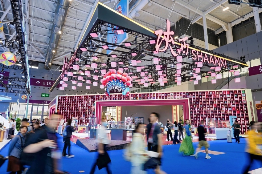 第二十二届深圳文博会陕西展位彰显文化产业新活力