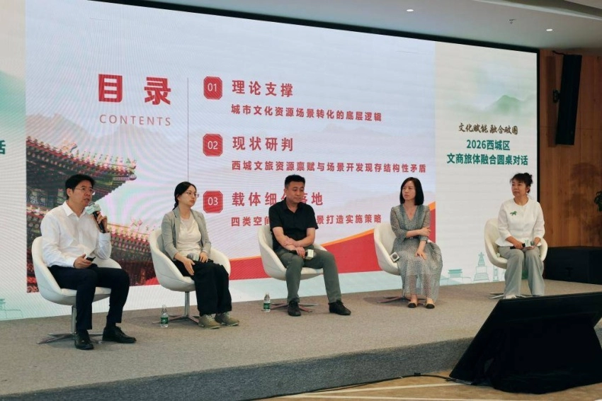 文化赋能聚合力 融合破圈启新篇——2026西城区文商旅体融合圆桌对话成功举办(图8)