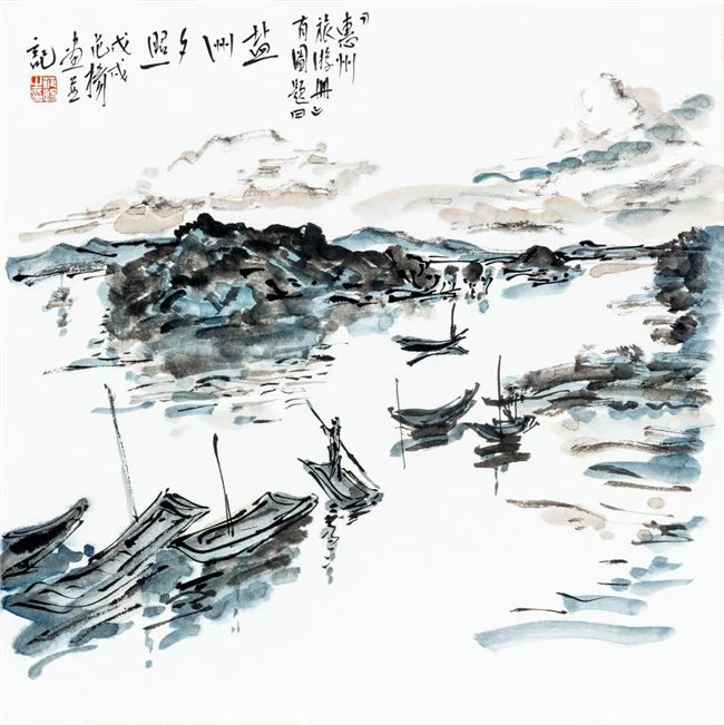 惠风和畅——全国名家画惠州山水作品展将于8月24日举办(图9)