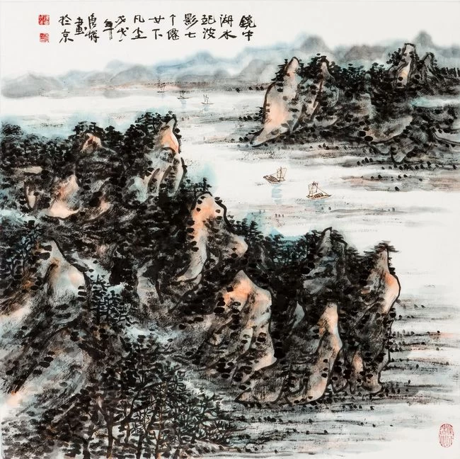 惠风和畅——全国名家画惠州山水作品展将于8月24日举办(图13)