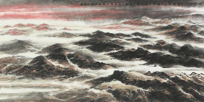 天地大美 山水薪传——许钦松、范扬、卢禹舜、陈良宗、张金戈、刘宗石作品全国巡展(上海站)启幕(图3)