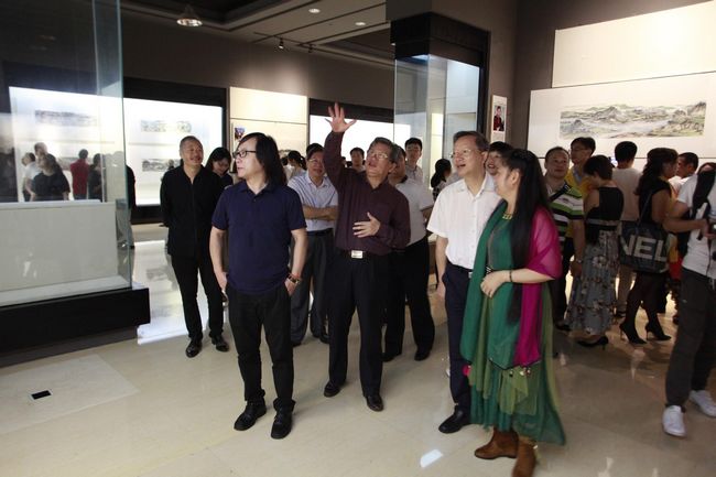 全国名家画惠州山水作品展在广东惠州市博物馆开展(图3) 全国名家画惠州山水作品展在广东惠州市博物馆开展(图3)