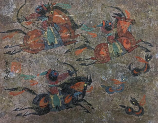 诗域东方——官其格艺术作品展在京举办(图2) 诗域东方——官其格艺术作品展在京举办(图2)