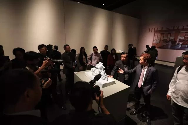 众艳亮相金陵——“一路欢歌——许鸿飞雕塑世界巡展·南京站”启幕(图11)