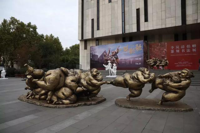 众艳亮相金陵——“一路欢歌——许鸿飞雕塑世界巡展·南京站”启幕(图14)