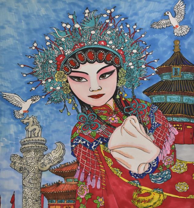 ＂小小艺术家·张书畅作品展＂在北京冉青艺术空间开幕(图4)