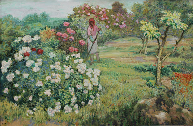 用油画描绘色彩人生——侯业油画作品欣赏(图2)