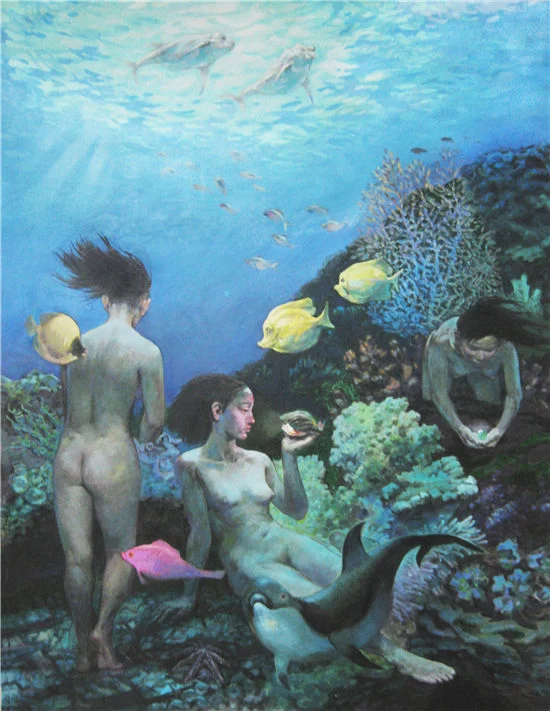 用油画描绘色彩人生——侯业油画作品欣赏(图7) 用油画描绘色彩人生——侯业油画作品欣赏(图7)