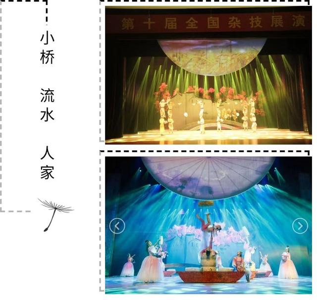 江苏省杂技团创新剧目《小桥 流水 人家》献演第十届全国杂技展演(图1)