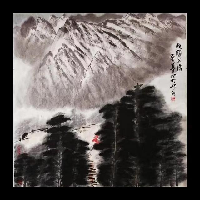 利刃开顽石 丹青著华章——丁辉辉的书画印(图7)