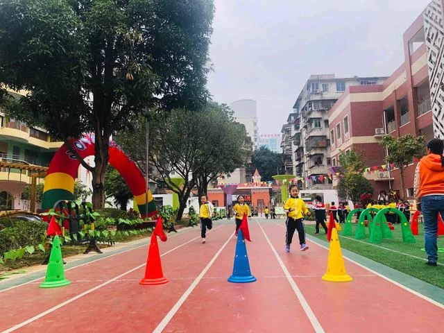 广西文旅幼首届冬季运动会带领孩子领跑未来(图4)