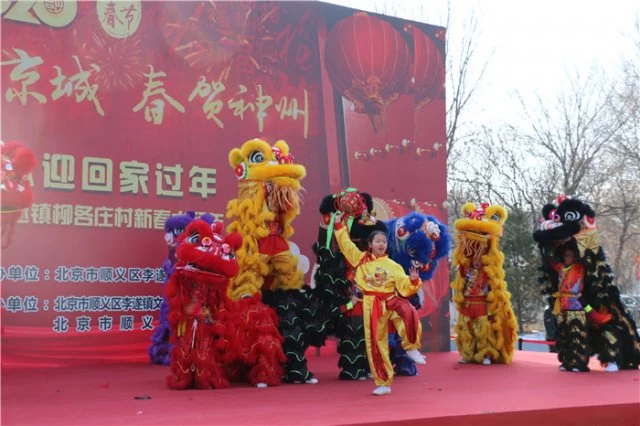 北京顺义区举办“福满京城，春贺神州——欢迎回家过年”活动