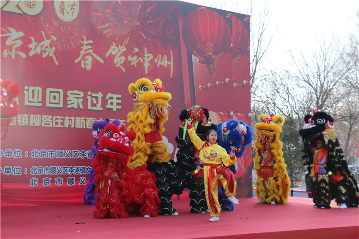 北京顺义区举办“福满京城，春贺神州——欢迎回家过年”活动(图1)