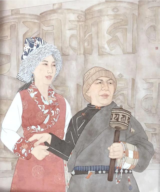 众志成城 抗击疫情丨中国美术家协会民族美术艺术委员会新疆美术家协会主题创作作品（十五）(图24)