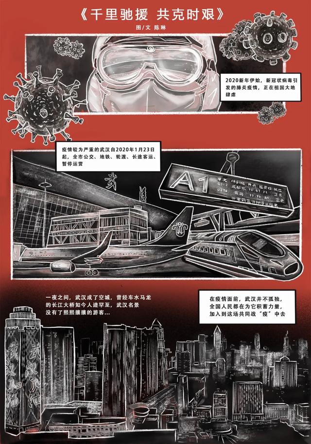 众志成城 抗击疫情丨中国美术家协会民族美术艺术委员会新疆美术家协会主题创作作品（十五）(图44)