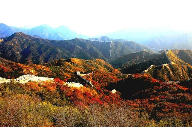 八达岭长城：雄关巍峨尽沧桑  红叶妆点更灿烂(图1)