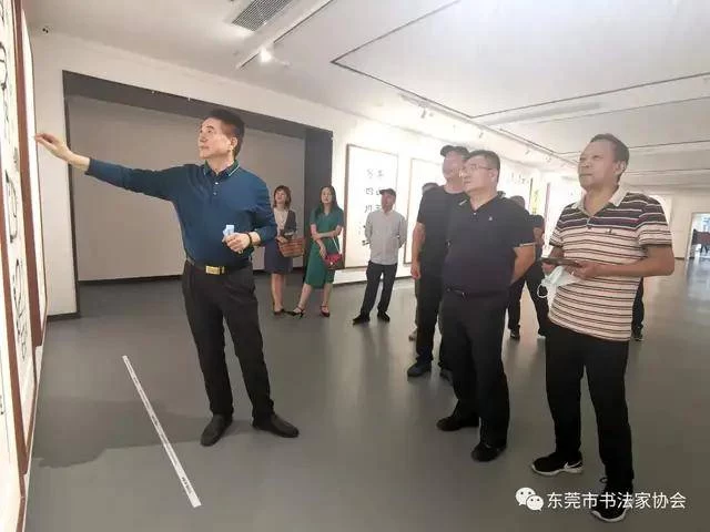 2021年东莞书法月系列活动启动仪式在东莞市棠美术馆举行(图8) 2021年东莞书法月系列活动启动仪式在东莞市棠美术馆举行(图8)