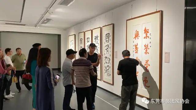 2021年东莞书法月系列活动启动仪式在东莞市棠美术馆举行(图9)