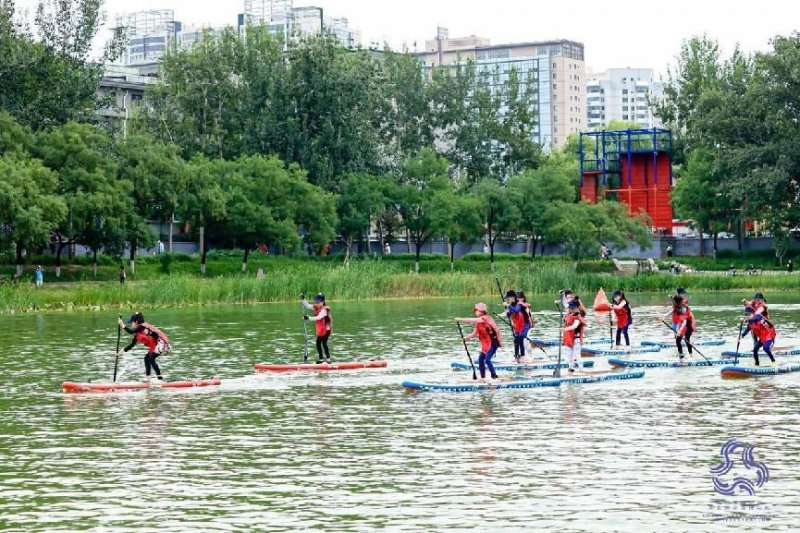 2022紫金杯北京青少年桨板公开赛在北京龙潭中湖公园开赛(图5)