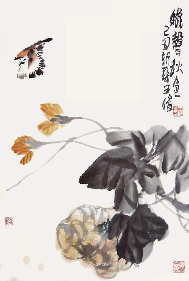 空灵曼妙  芳菲满苑——王俊先生大写意花鸟画品评(图2)