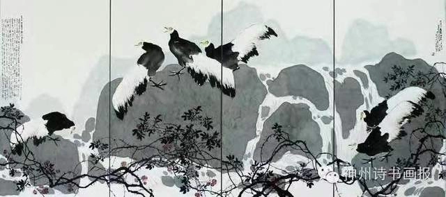 空灵曼妙 芳菲满苑——王俊先生大写意花鸟画品评(图4) 空灵曼妙 芳菲满苑——王俊先生大写意花鸟画品评(图4)