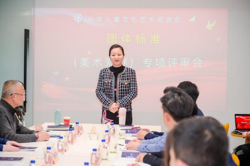 中华儿童文化艺术促进会团体标准（美术素养）专项评审会在京召开(图2)