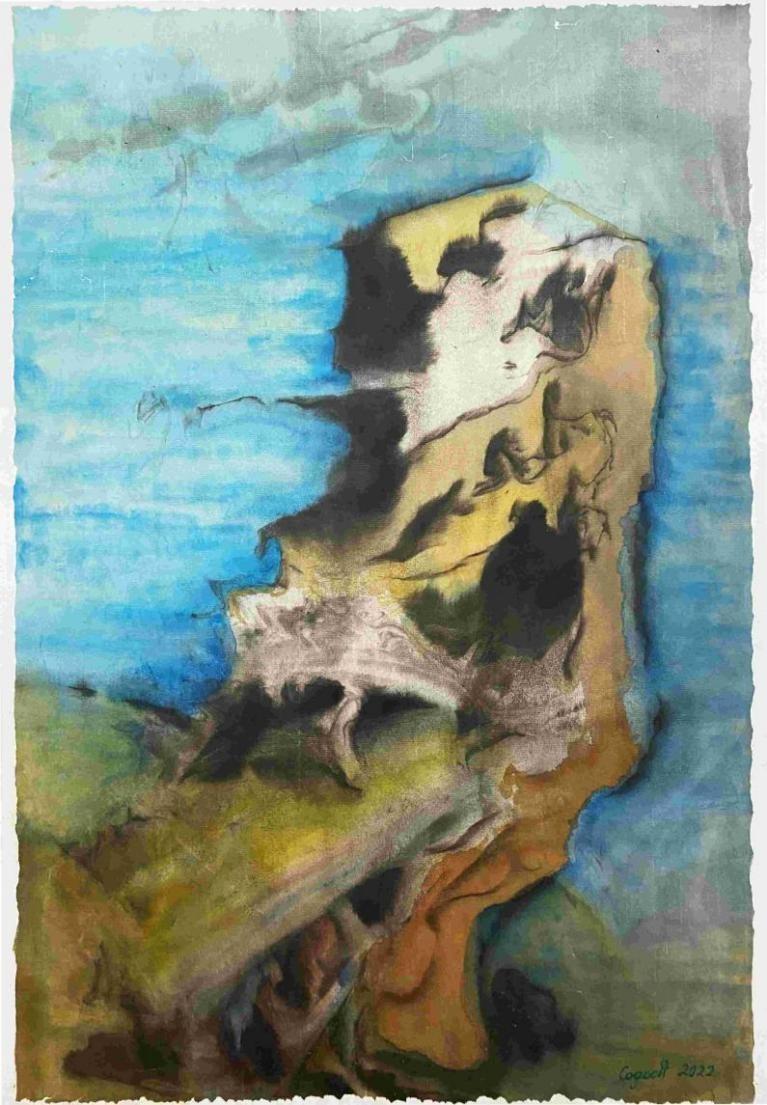 “一束光”清华大学美术学院博士生苏德格日勒绘画作品展举办(图12)