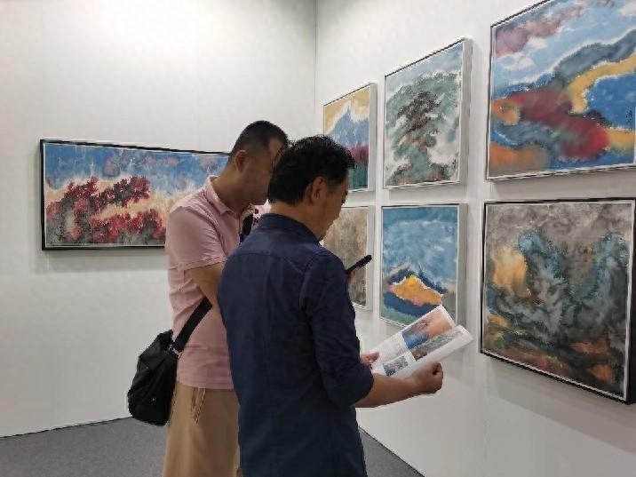艺术家缘夫作品亮相2023第23届北京艺术博览会崧翰艺术中心(图8)