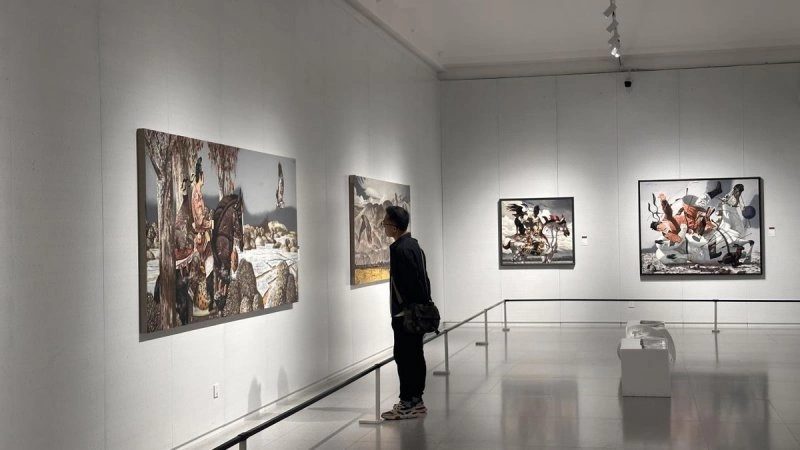 唐风·向度——徐松波油画展在山西摩诘美术馆开展(图5)