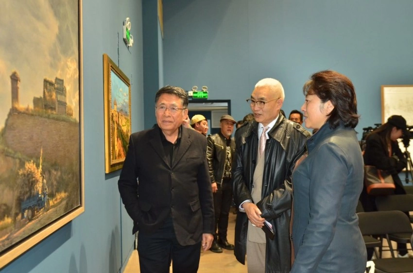 修行路上的艺境哲思——王冀中油画艺术研究展在京启幕(图3)