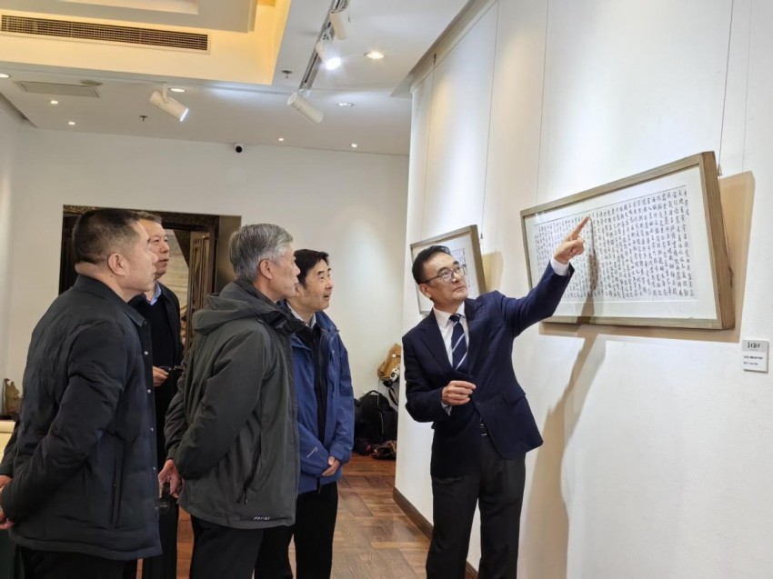 “集古融今”——李承孝书法展在京开幕(图6)