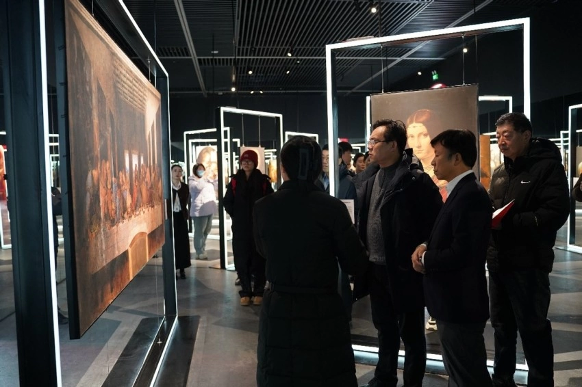 “沧州遇见达芬奇·全球光影艺术体验大展”启幕(图2)