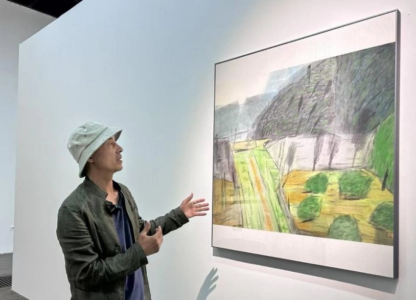“墨焰——班舒阳水墨作品展”春季艺术绽放(图6)