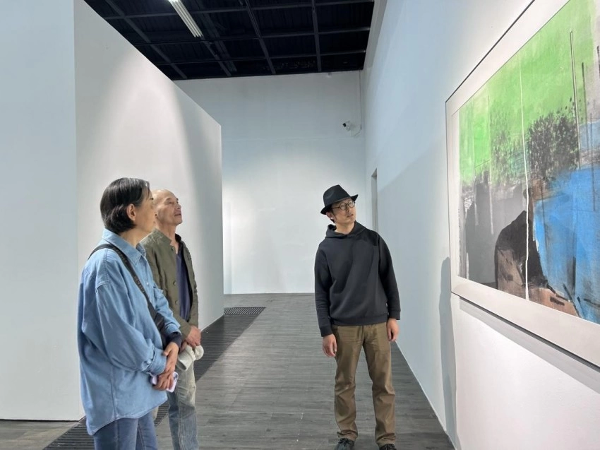 “墨焰——班舒阳水墨作品展”春季艺术绽放(图7)