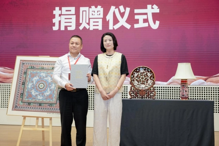 常沙娜作品捐赠仪式在苏州博物馆圆满举行(图5)