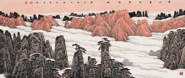 钟情山水笔耕不辍——《回望·潘非山水画展》在北京工业大学举办(图1)