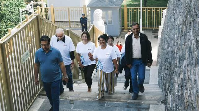 人类命运共同体国际智库论坛嘉宾开启北京中轴线文化体验之旅(图2)