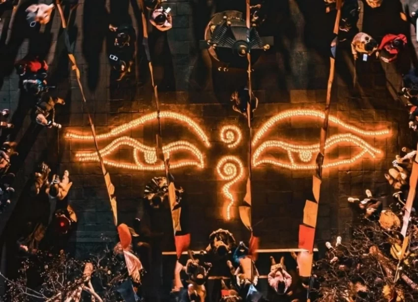 西安广仁寺举办燃灯民俗活动 开启跨越600年的光明之约