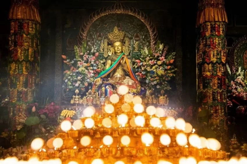 西安广仁寺举办燃灯民俗活动 开启跨越600年的光明之约(图4)