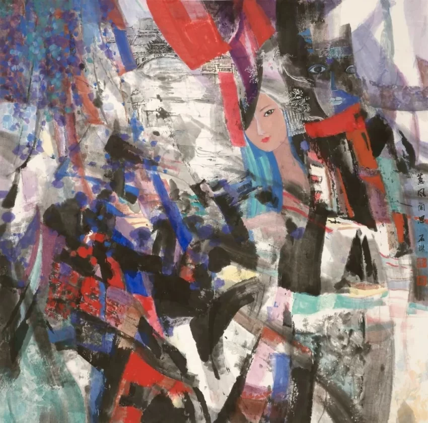 “锦绣心境——石琳艺术作品展”在福州举行(图7) “锦绣心境——石琳艺术作品展”在福州举行(图7)