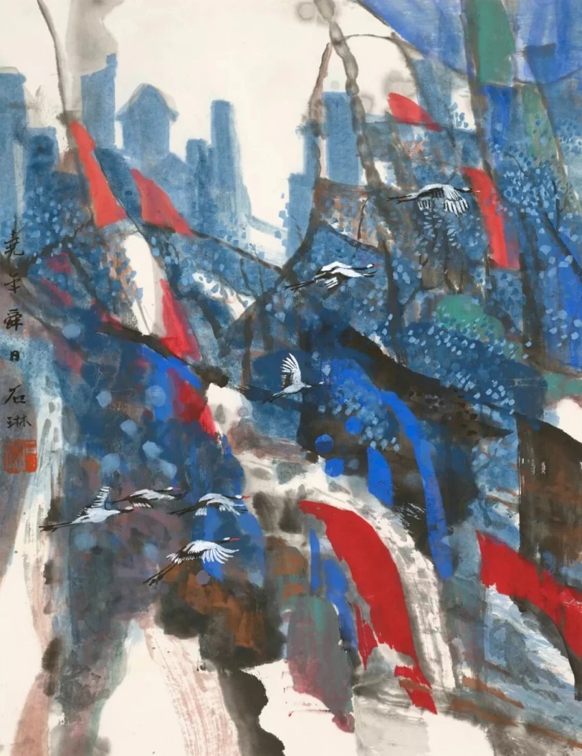 “锦绣心境——石琳艺术作品展”在福州举行(图8) “锦绣心境——石琳艺术作品展”在福州举行(图8)